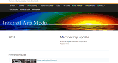 Desktop Screenshot of internalartsmedia.com
